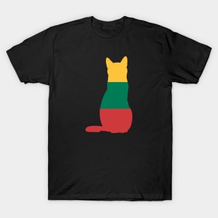 Lithuania Cat Flag T-Shirt